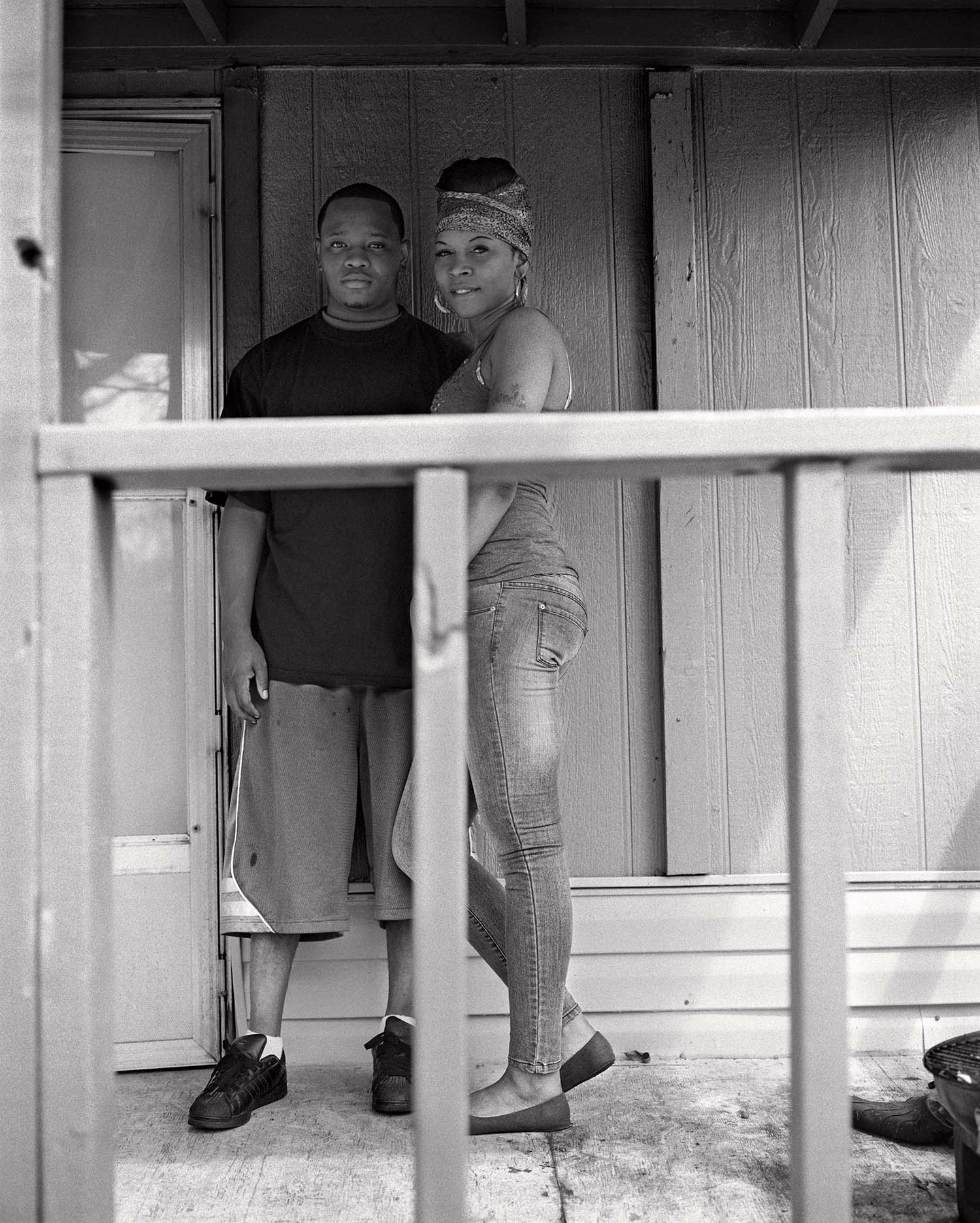 levon's niece laquandra and her fiance jaquontae.