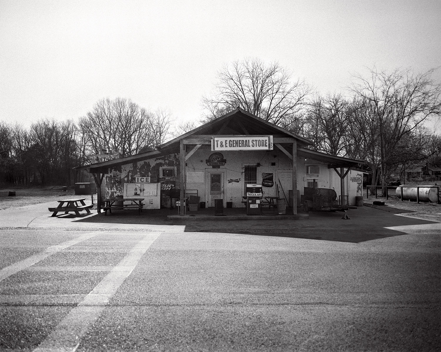 artesia general store, the local grocery store doubles as a nightclub on sunday nights.
