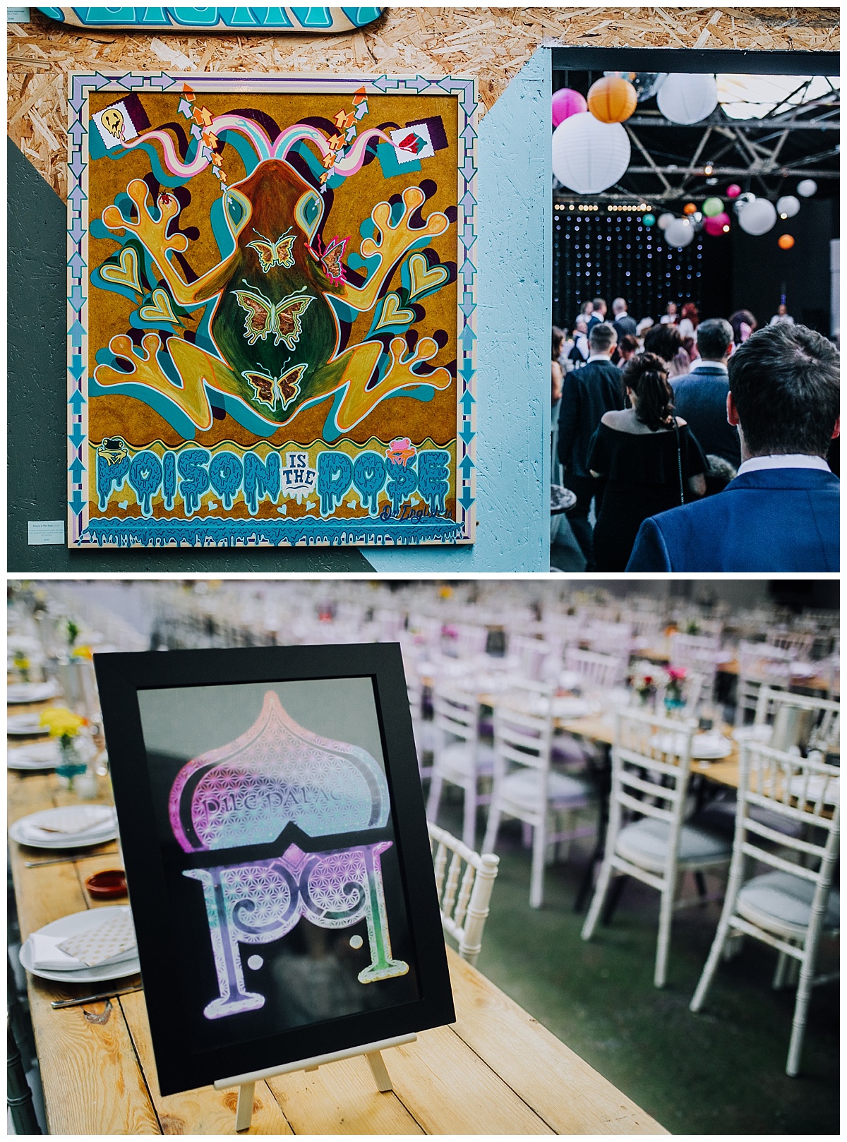 A burning man festival themed wedding at Constellations - Liverpool