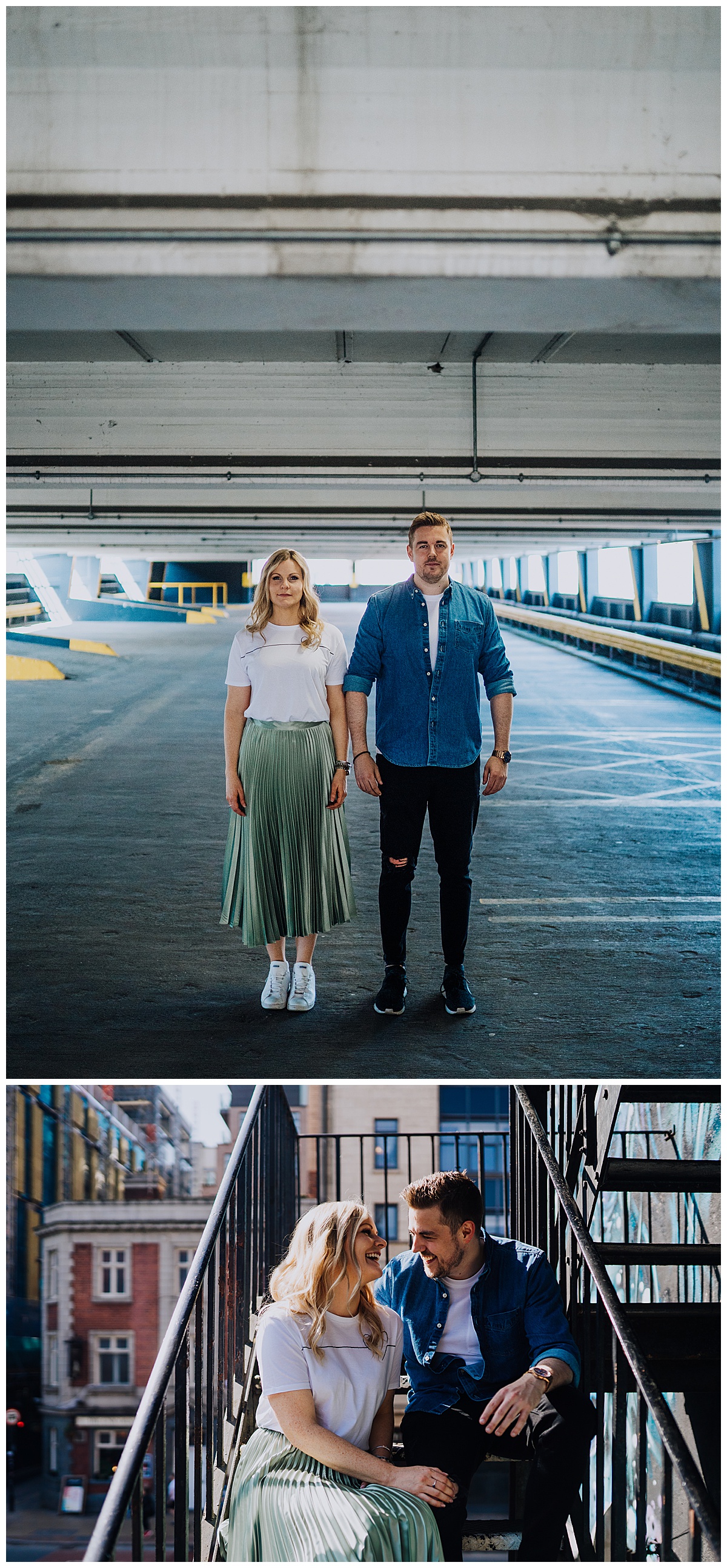An alternative pre-wedding session in Manchester - Northern Quarter