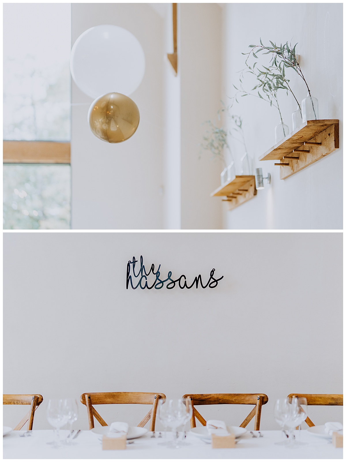 A stylish and chic wedding with a high fashion edge at Millbridge Court, Surrey