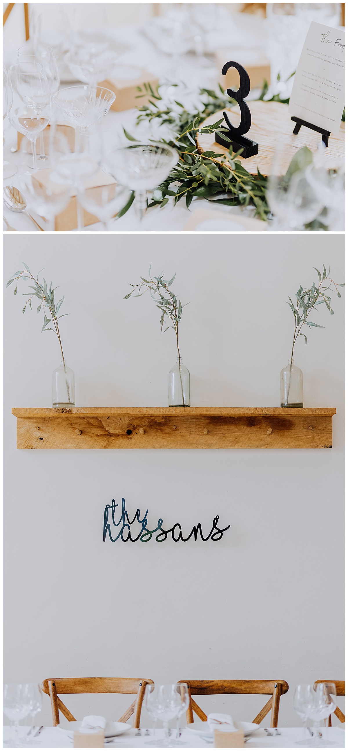 A stylish and chic wedding with a high fashion edge at Millbridge Court, Surrey