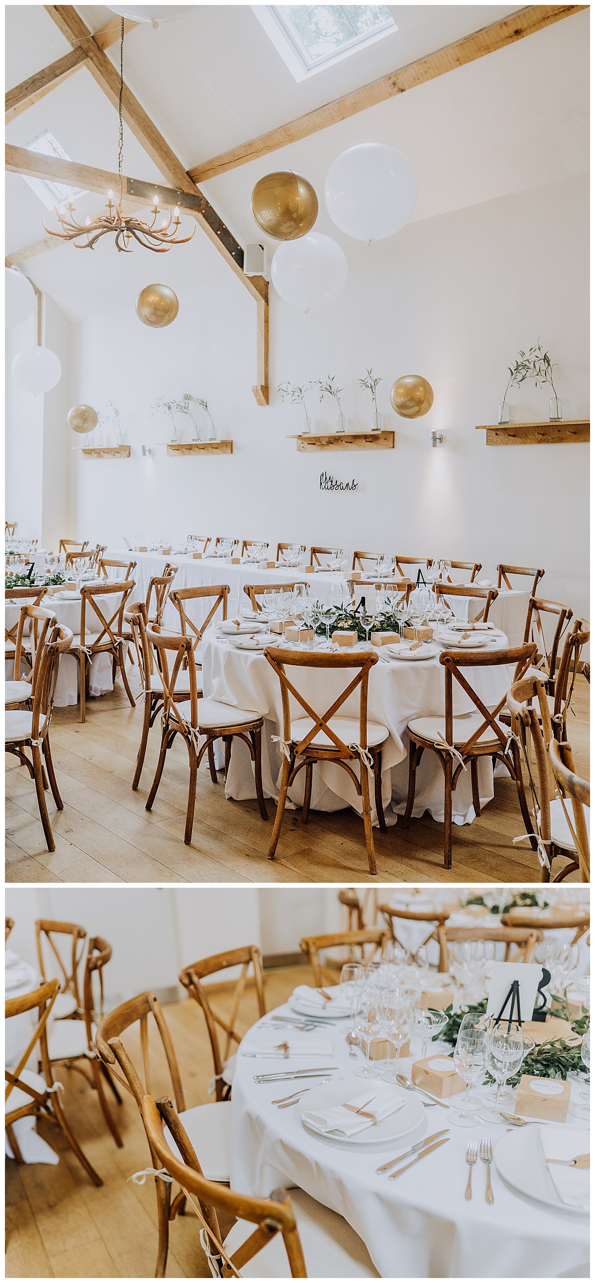 A stylish and chic wedding with a high fashion edge at Millbridge Court, Surrey