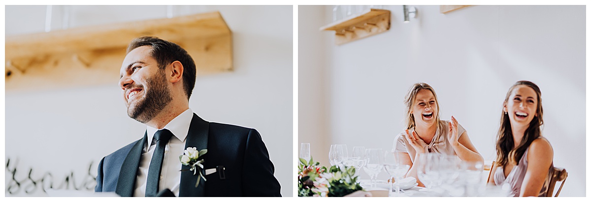 A stylish and chic wedding with a high fashion edge at Millbridge Court, Surrey