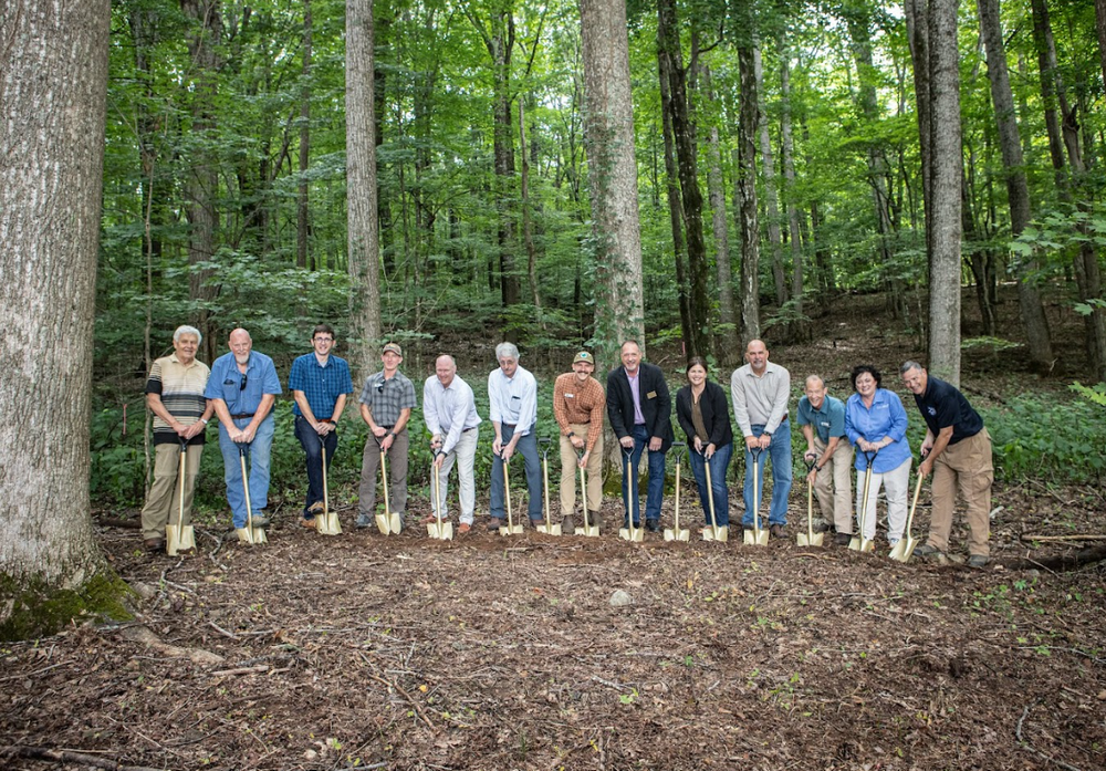 Blue Ridge Conservancy Breaks Ground on Paddy Mountain Park Trail in ...