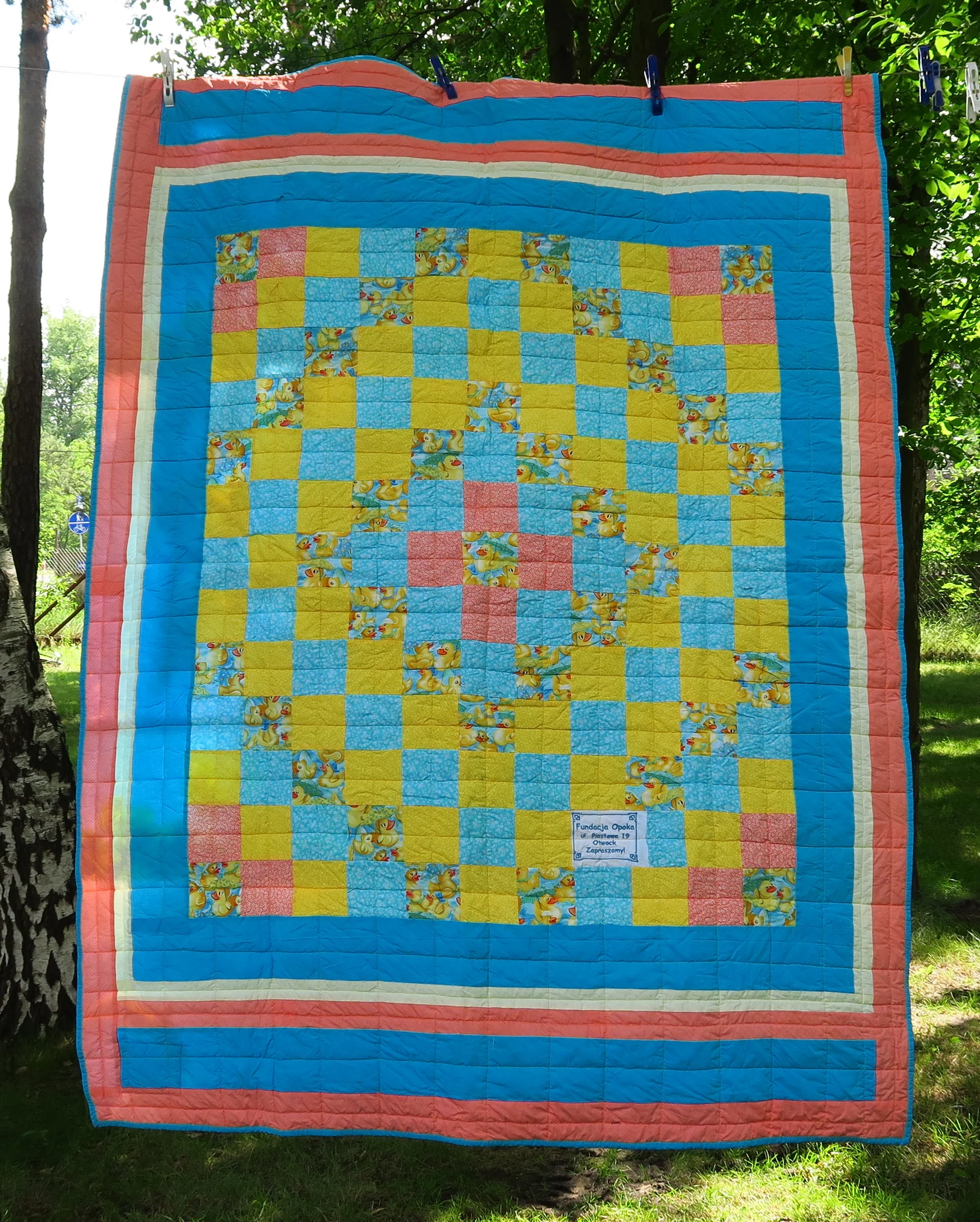 53 Donated partial top as a lap size. I made it larger.