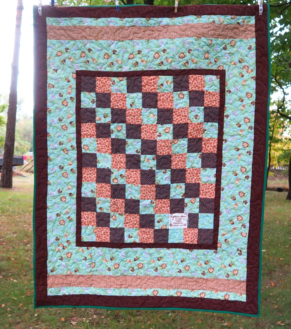72 Donated top I made it bigger to make a European twin