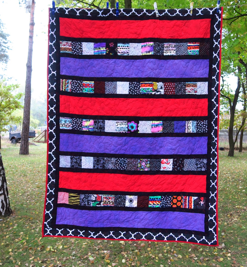 94 Combination strippy and squares