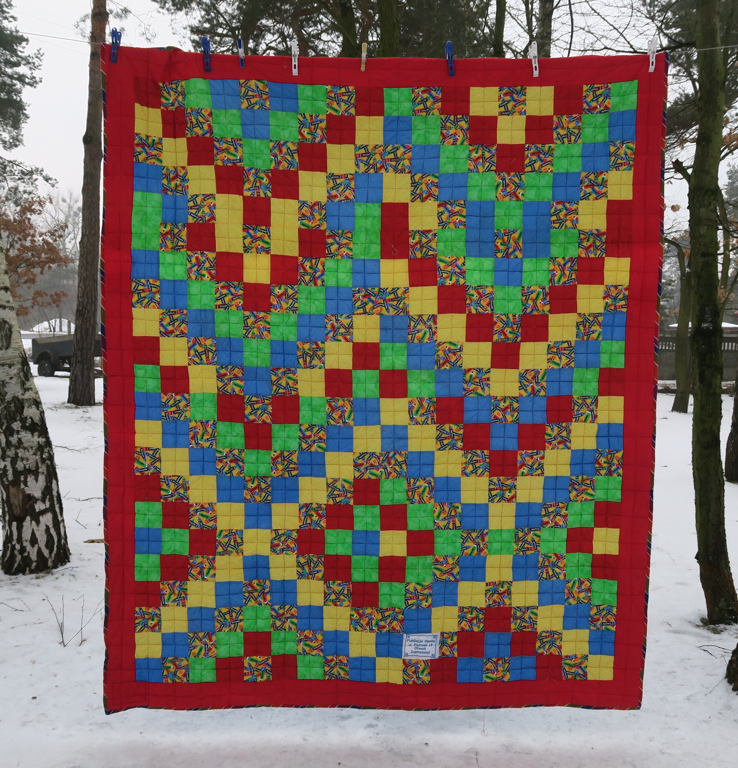 04 Colorful Around the World Donated top