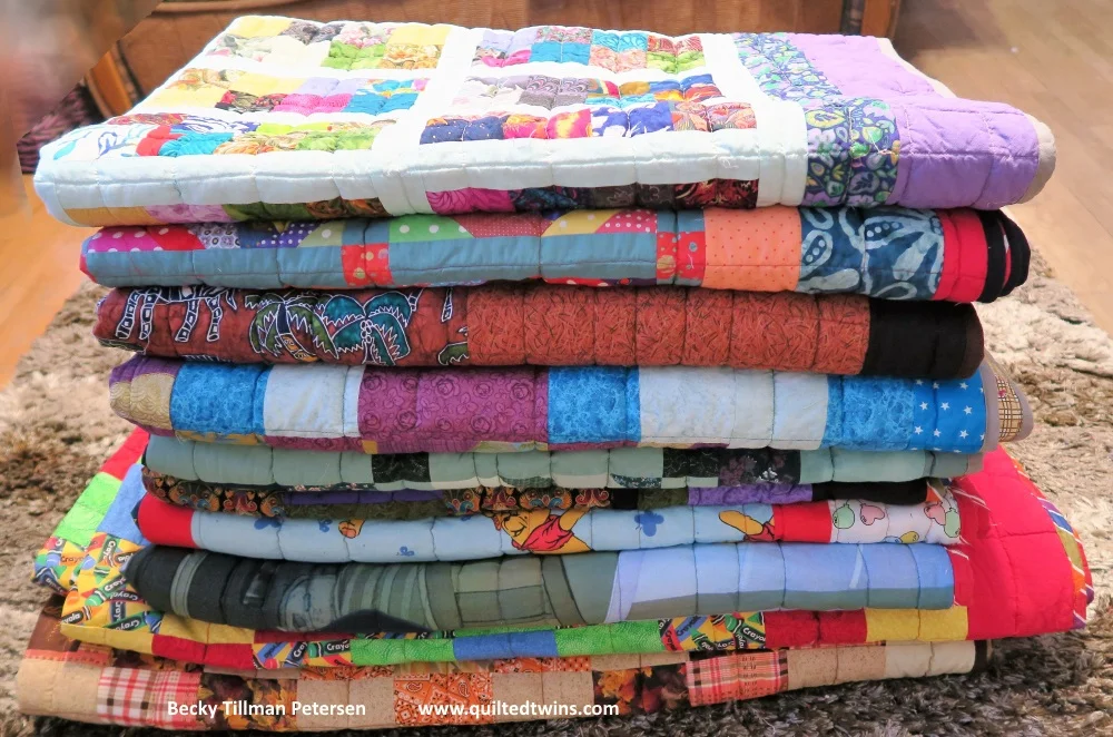 2017 charity quilts 1-10