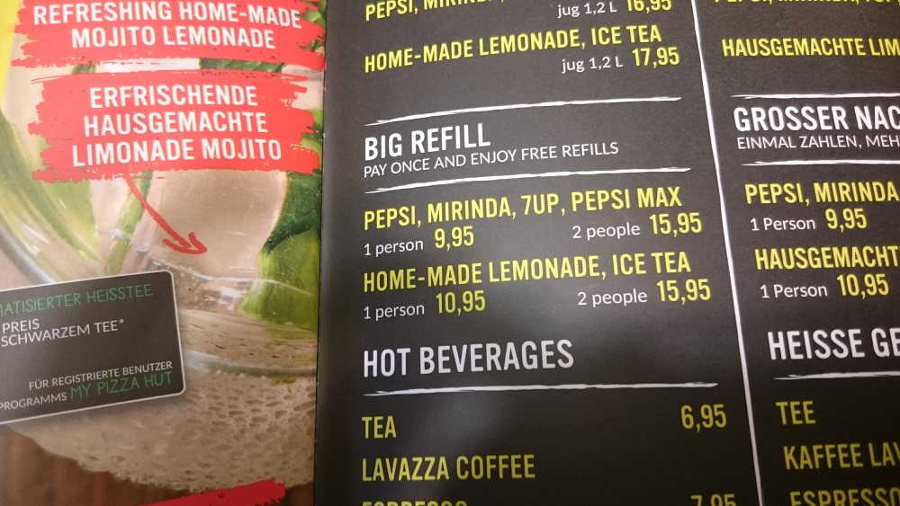 If you look hard enough on this menu, you can see where we went. I was chuckling at the prices of the drinks. I suppose when you divide everything by 4, it isn't so startling as that is the exchange rate right now approximately 4 zl to a $1 USD.