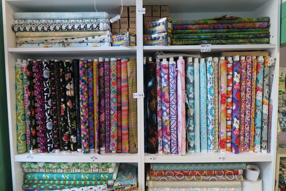 Cultural: My first quilt shop visit in Poland!