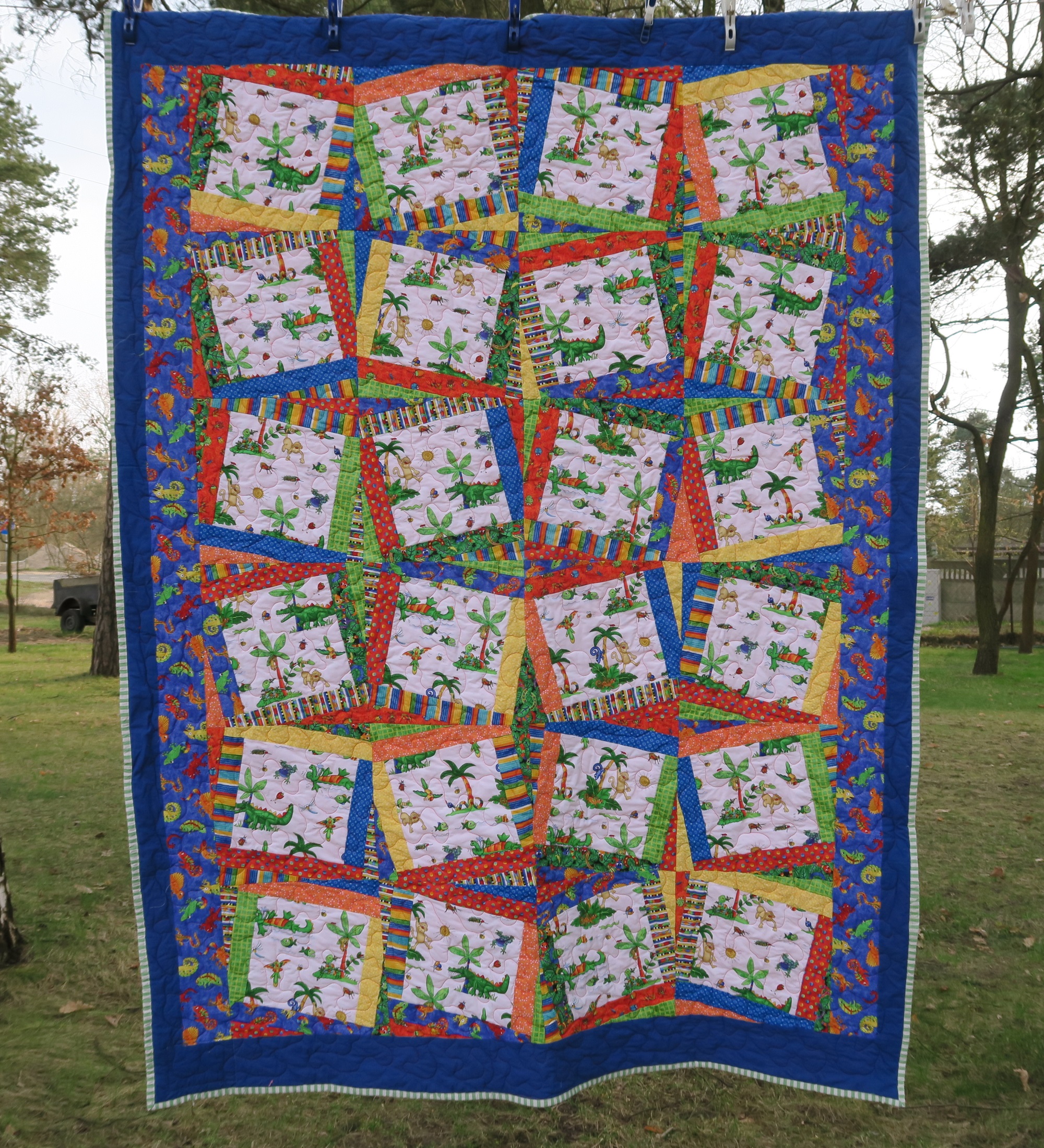 13. Donated top made by a guild in Jacksonville, FL. Top sent to me by a group in Zephyrhills, FL called God's Share.
