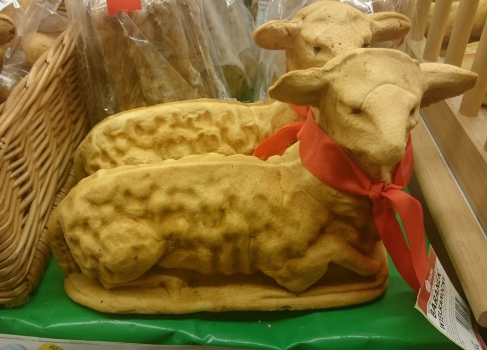Lambs in Polish Store