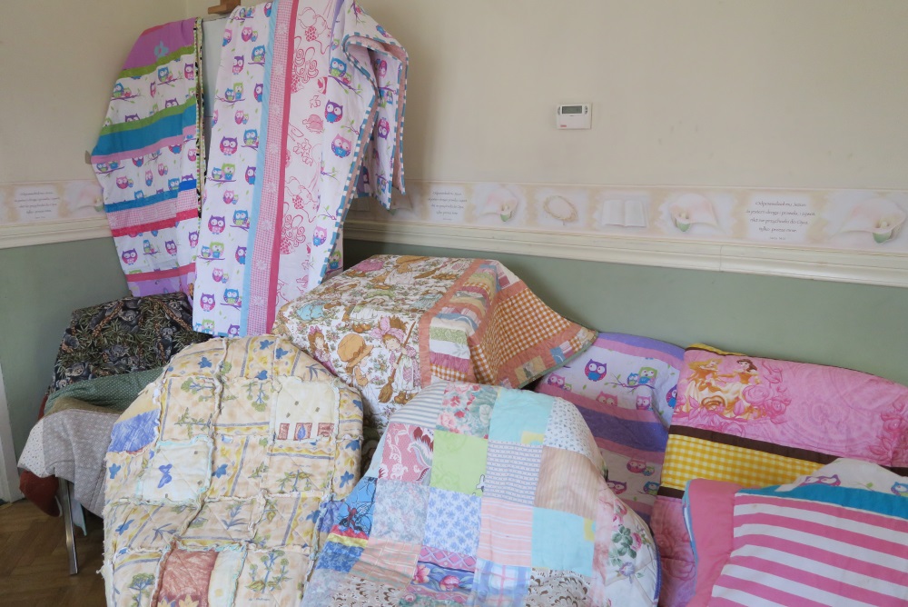 My girls' corner.