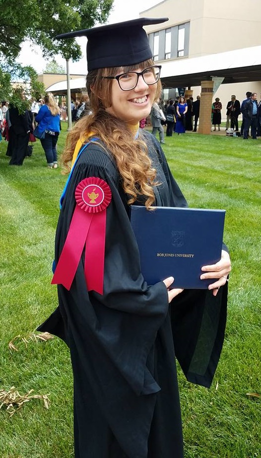 Julia Sierpinska, our neighbor from here in Poland. That red ribbon means she got almost straight A's. Not a small accomplishment for anyone, but especially for someone who is studying as a non native speaker!
