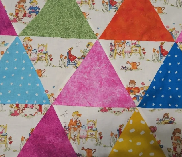 "Triangle Fancy" top finished