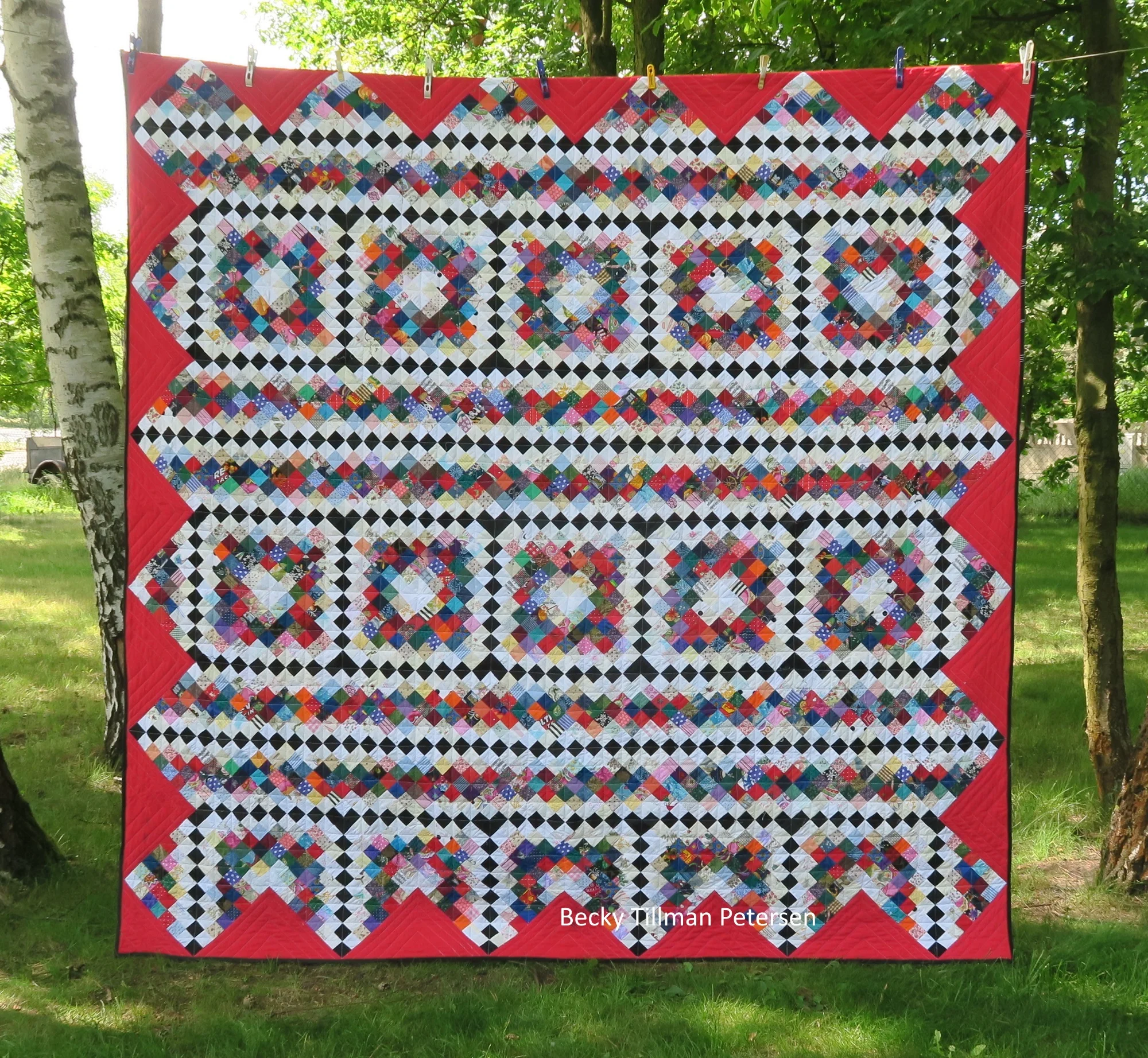 Lots of piecing here, but it's only one block!!!
