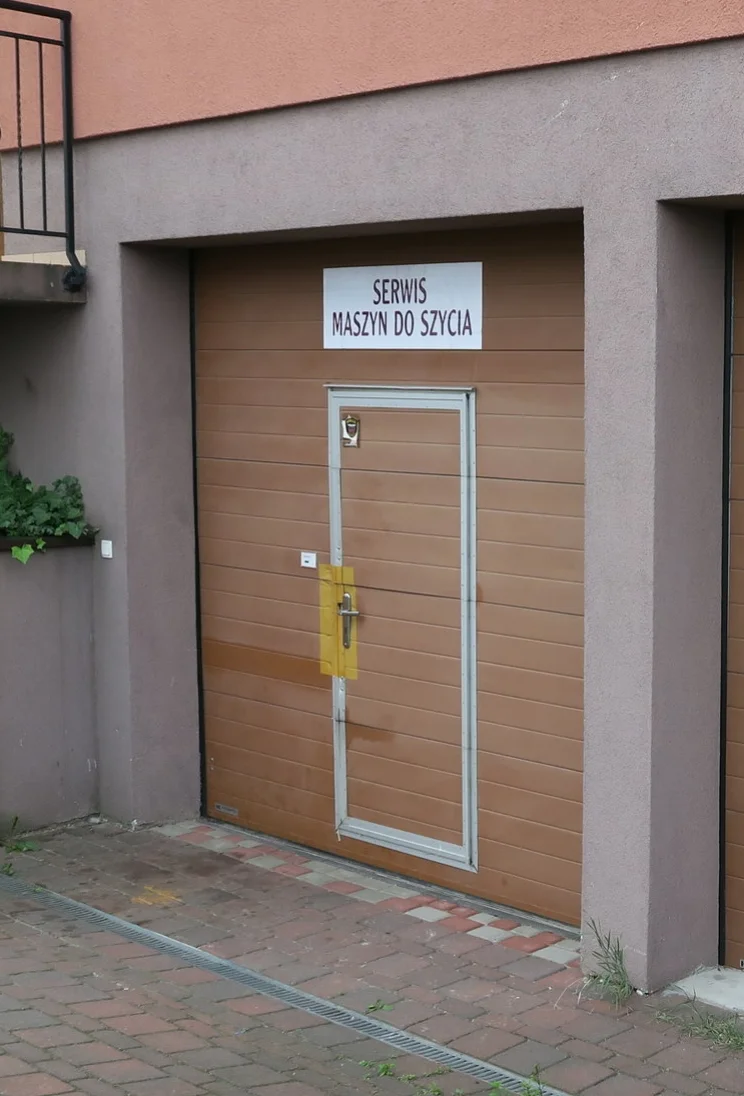 Cultural:  Sewing machine repair trip