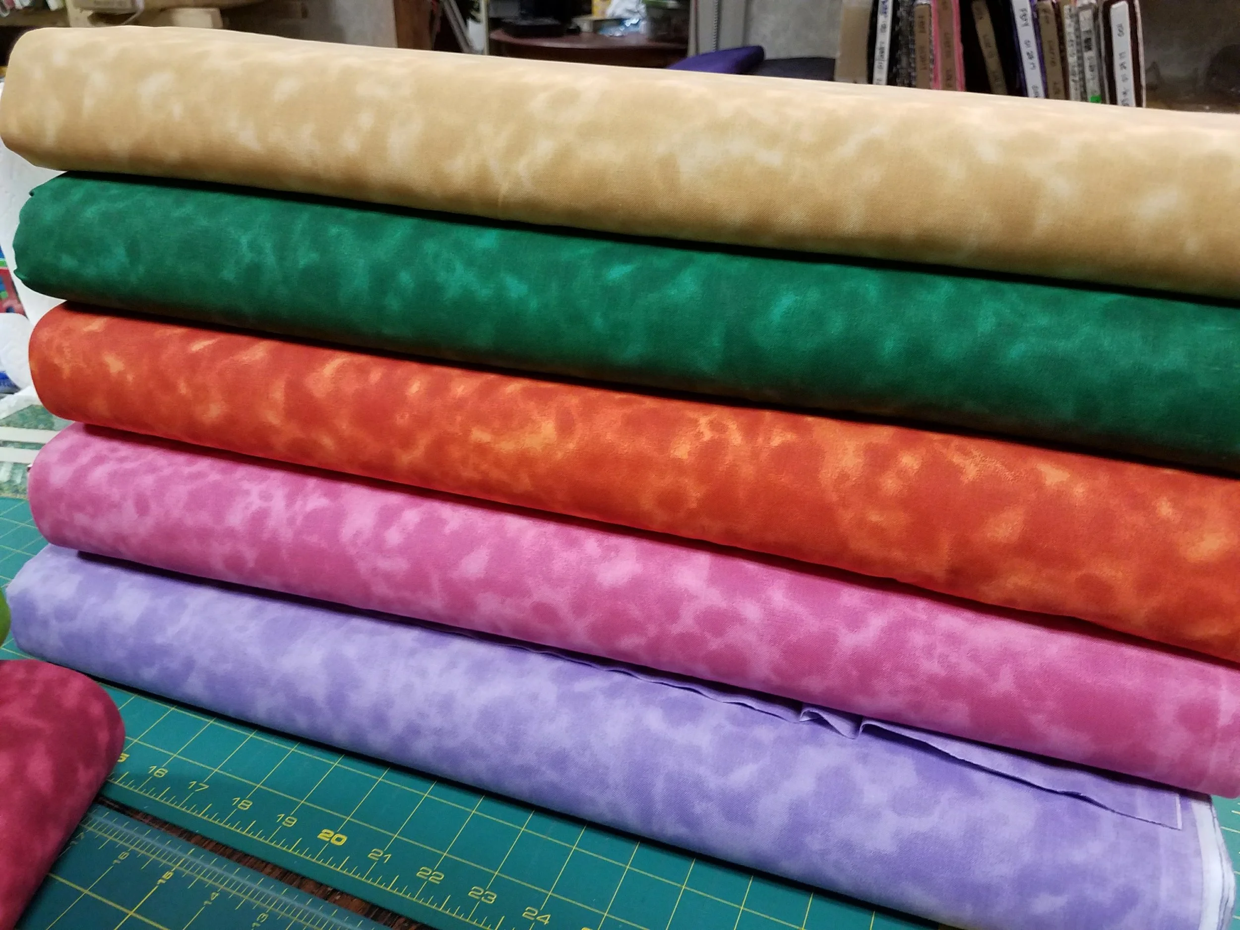 Here is the second batch that can be added to the original yardage.