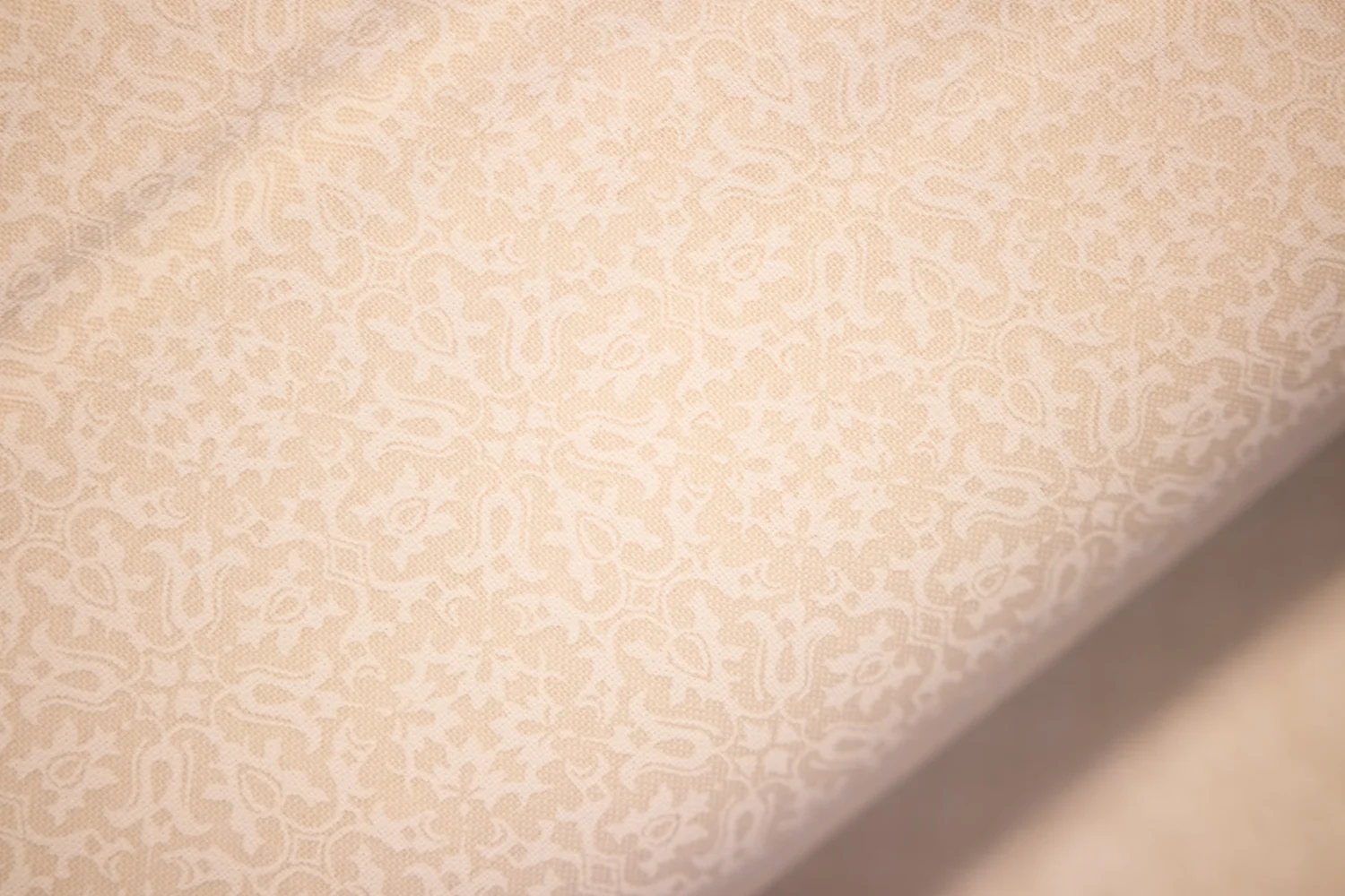 Cream Background with White Celtic Cross