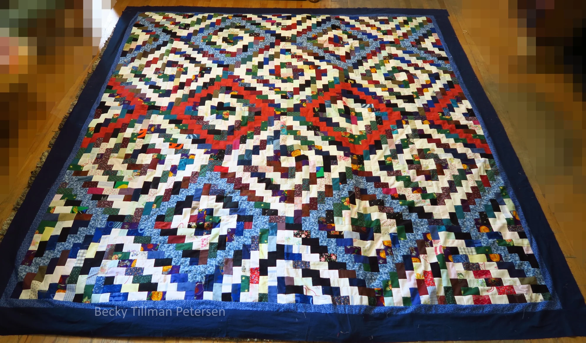 "Native Splendor" top finished