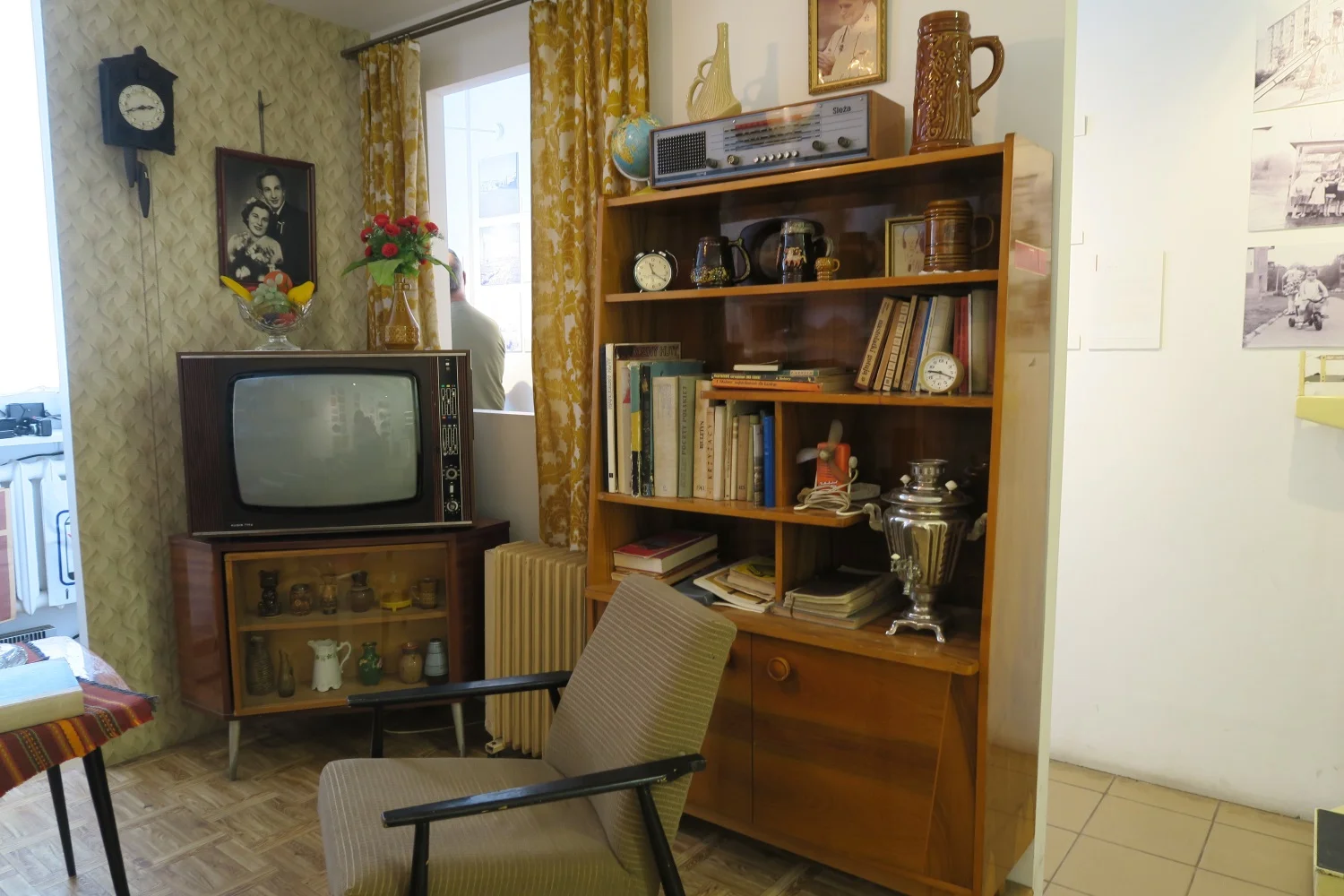 A typical apartment living room