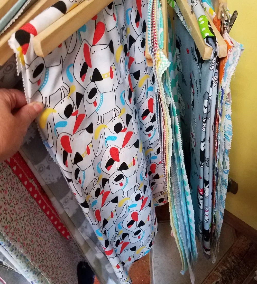 Trip to a Polish fabric wholesaler