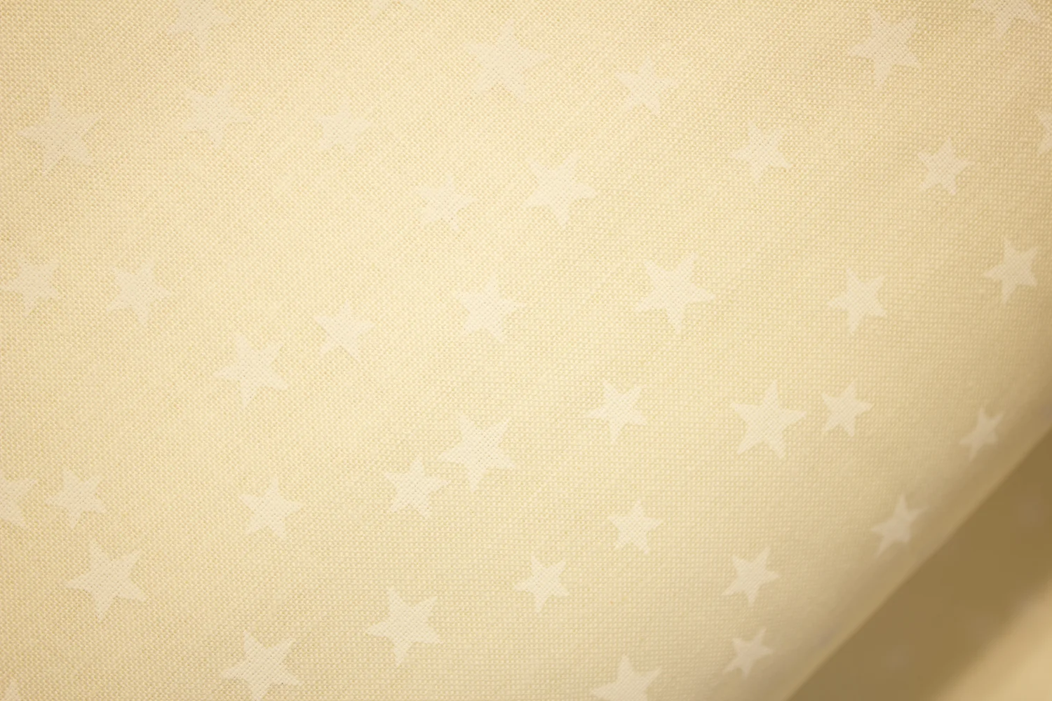 White Random Stars on Off-White 