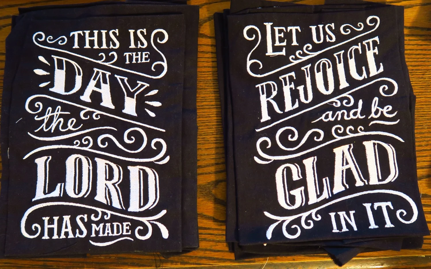 Embroidery......I made a few for you