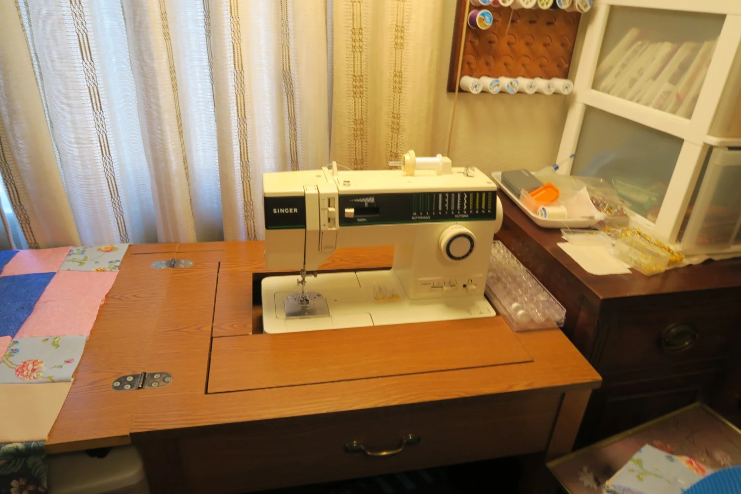 Fran uses an older machine - nothing fancy and nothing expensive - but it does the job!