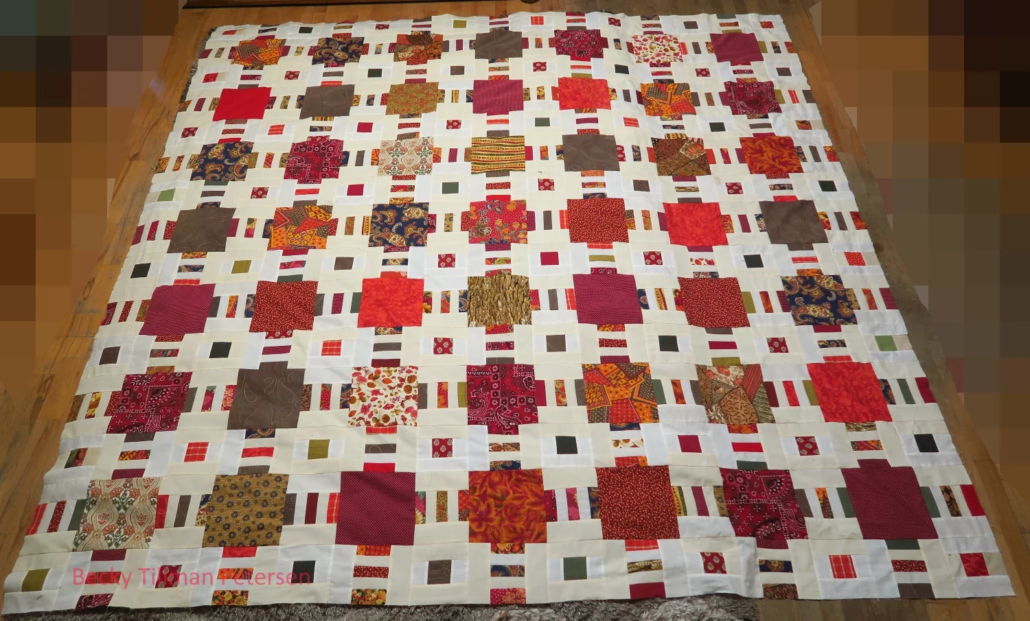 Radio Waves - number 2 in my series of Easy Block quilts.