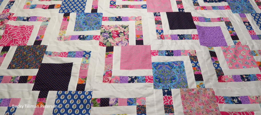 "Big Block" quilt top finished