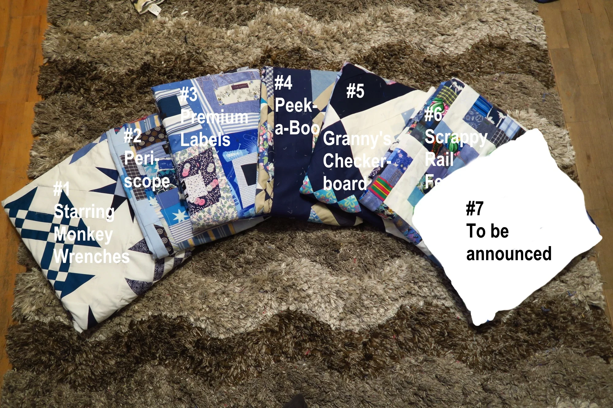 Status update - my "upcycled blues" project