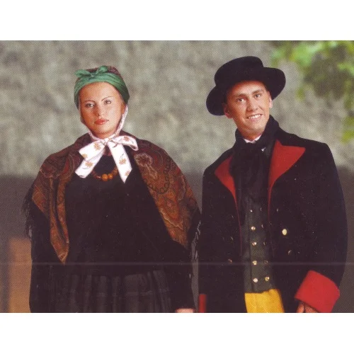 Polish Folk Costume series:  Kaszubian costume