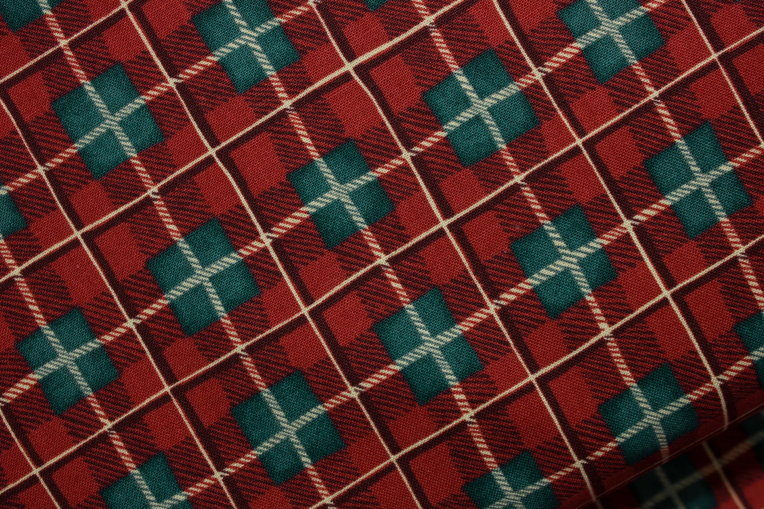 Fall Retreat in Red Plaid for Fabri-Quilt
