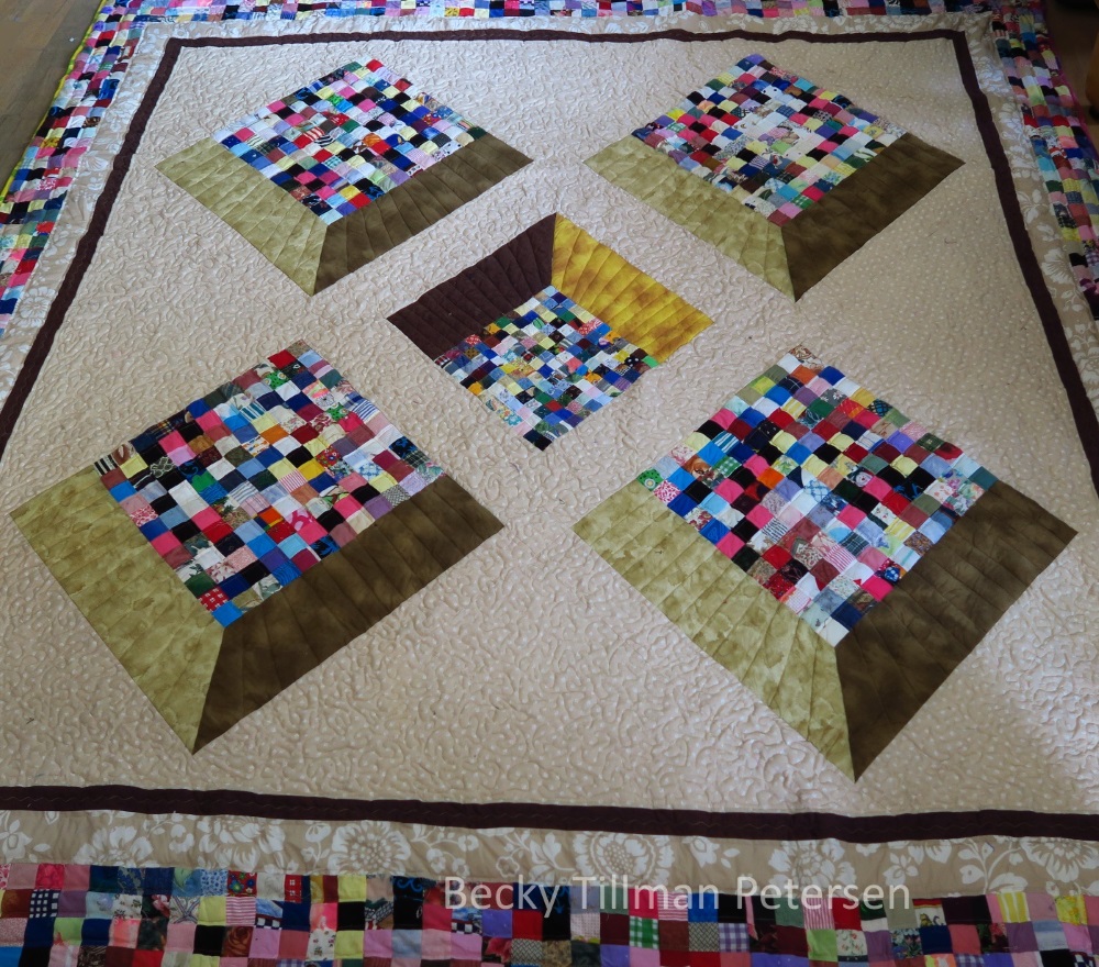 Flat Top Scrappy Pyramids