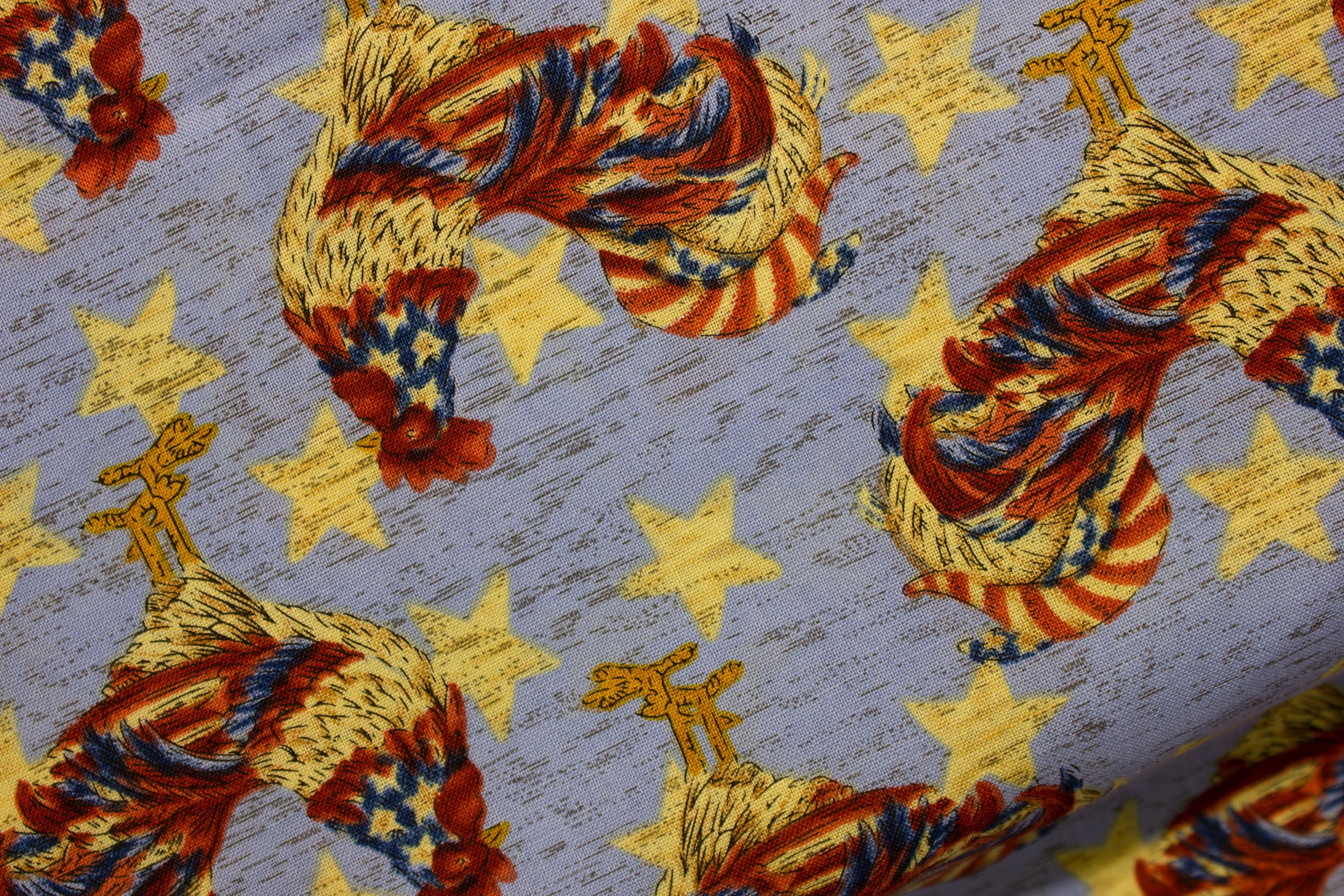 Patriotic Rooster by Leslie Beck for Concord House