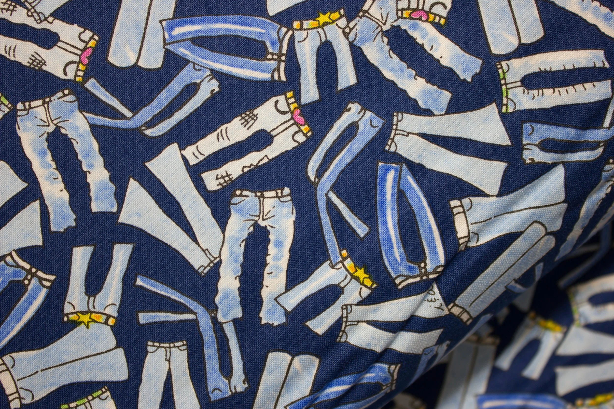 Denim Dilemma on Blue for Ink and Arrow Fabrics