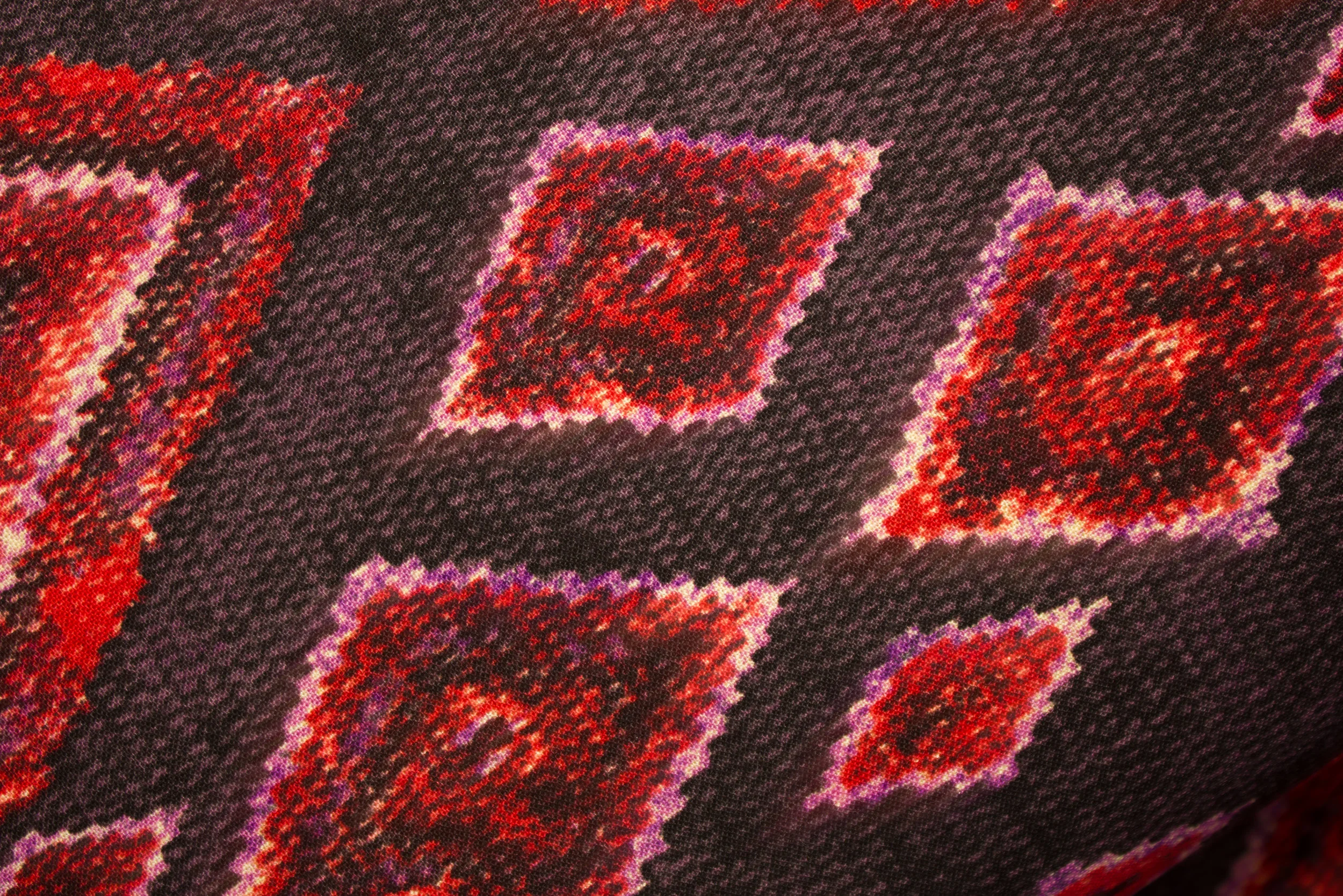 Round Up: Indian Blanket on Purple for  Fabri-Quilt