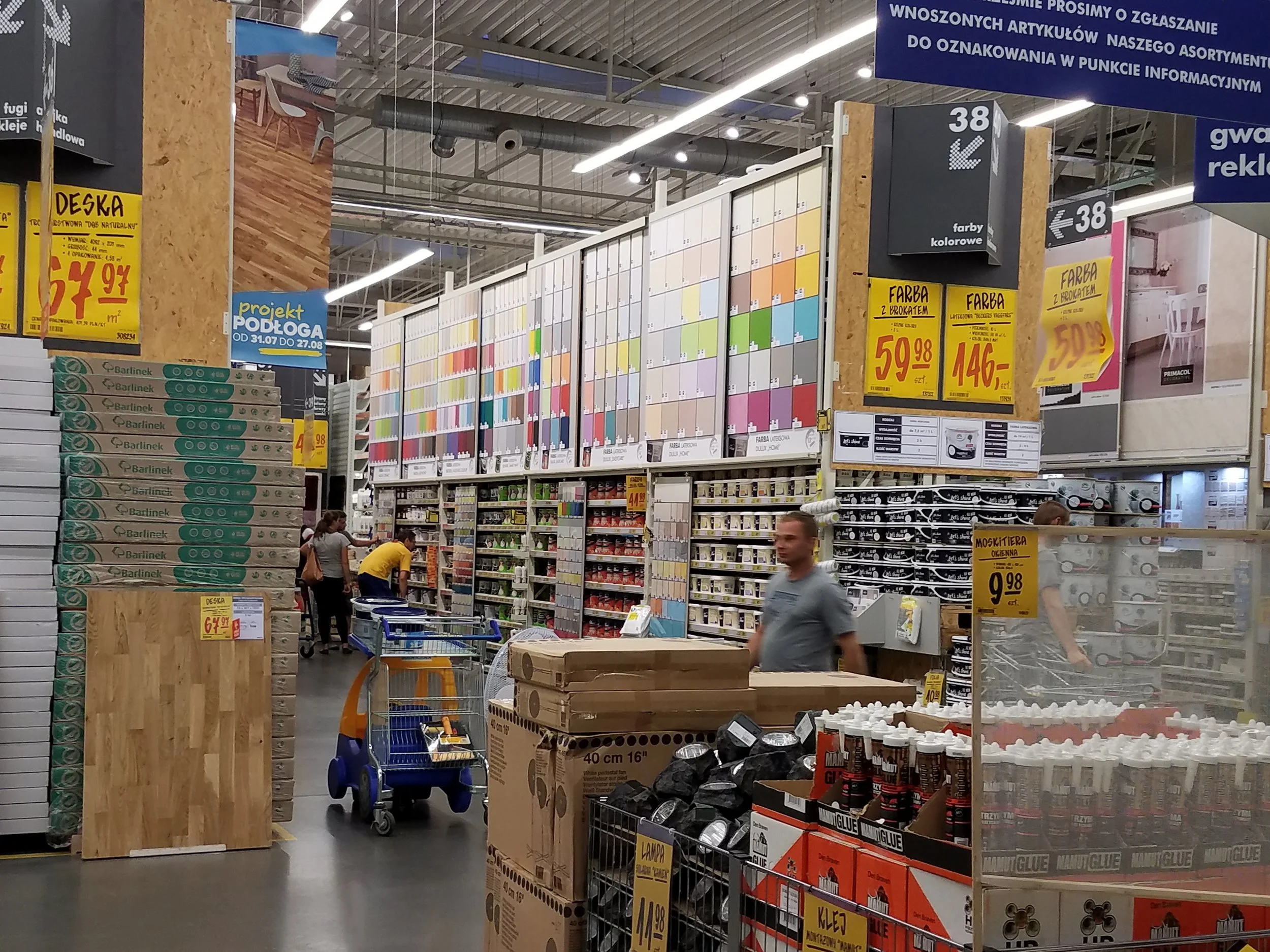 Not a grocery store - but this type of home building supplies store will also be closed