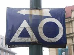 Polish restroom sign