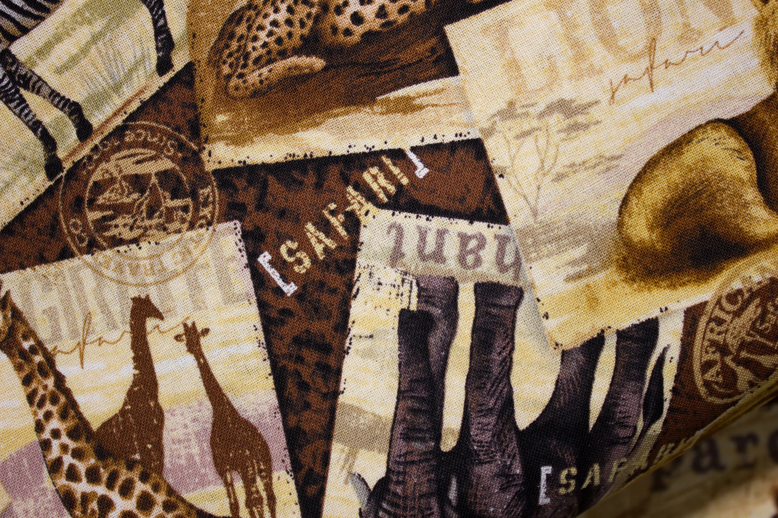 African Animals: Elephant, Lion, Leopard, Giraffe, Zebra - Safari Travels Springs Creative