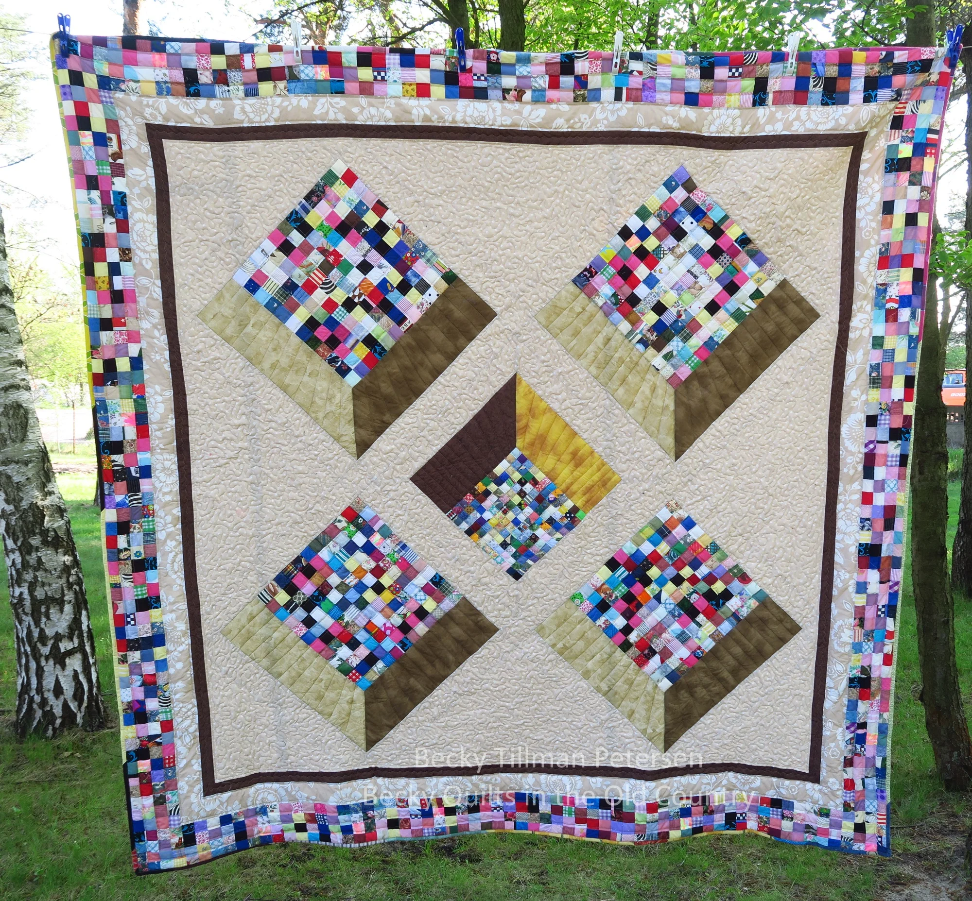 21. Flat-Top Scrappy Pyramids