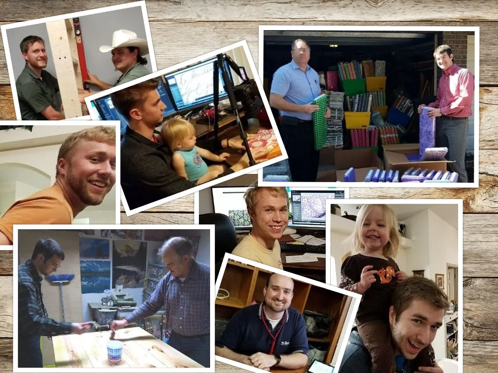 The Men Behind the Quilted Twins!