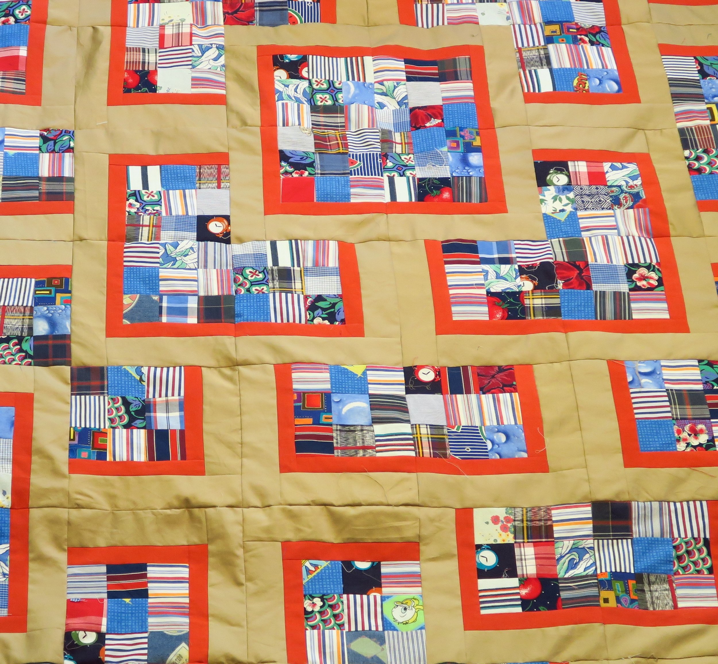 "Scrap Collage" top finished 