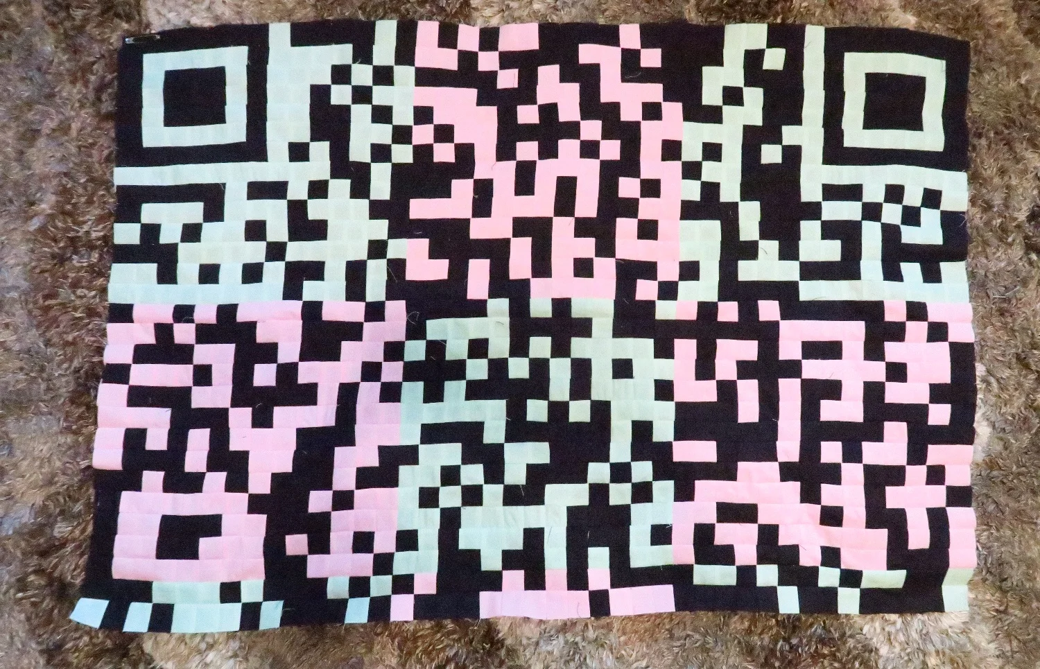 Let's Make a QR Code Quilt - part 4