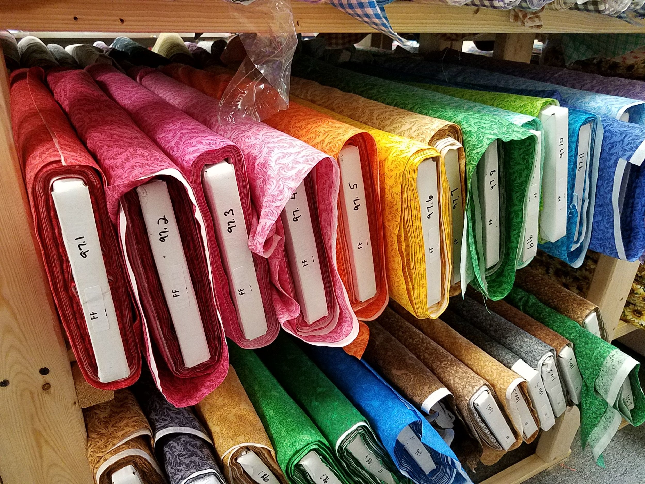 100 Fabric Families at QuiltedTwins.com - Part 1: #1 - #10