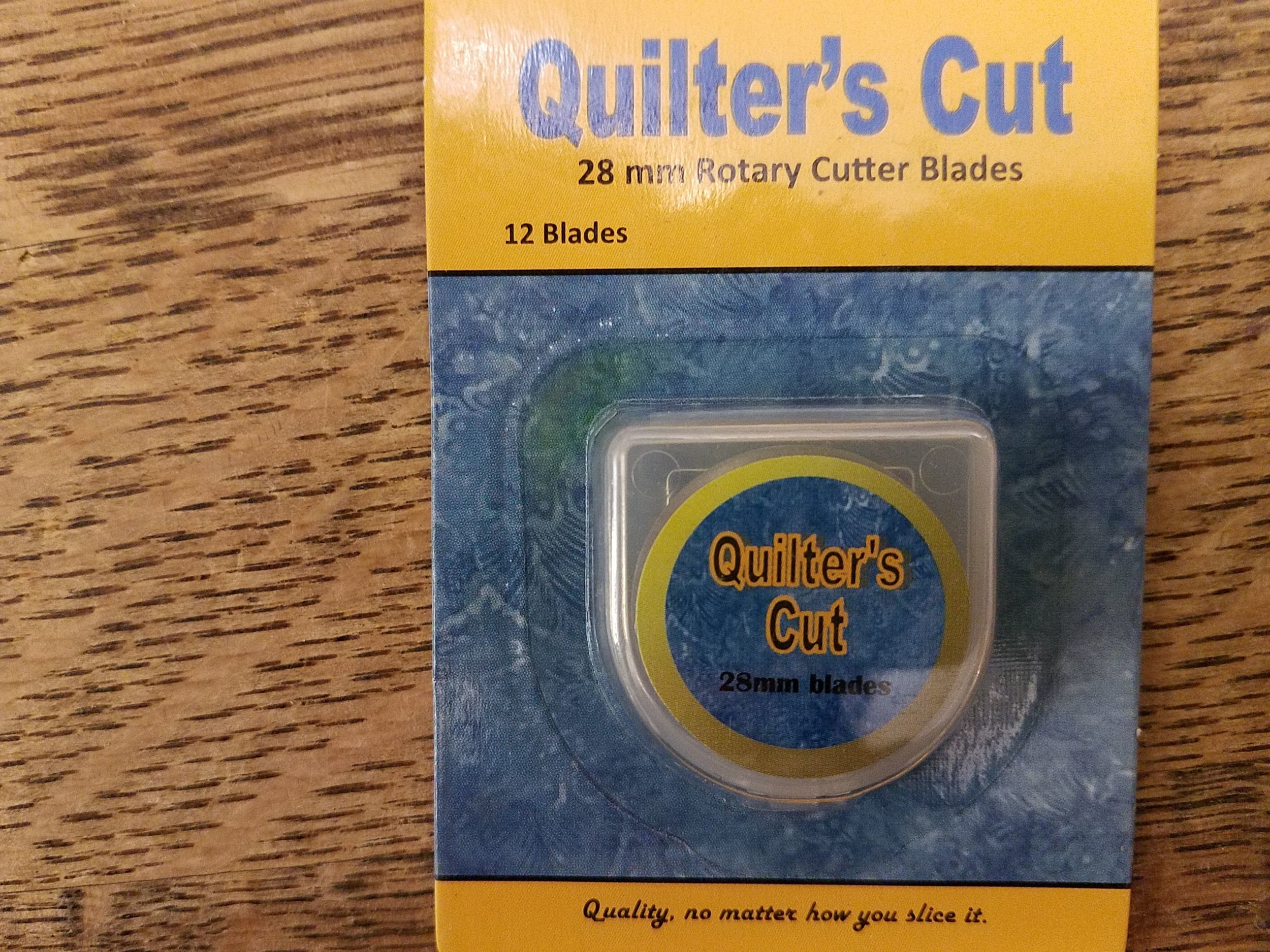28mm Quilter's Cut Rotary Blades - 12 pack