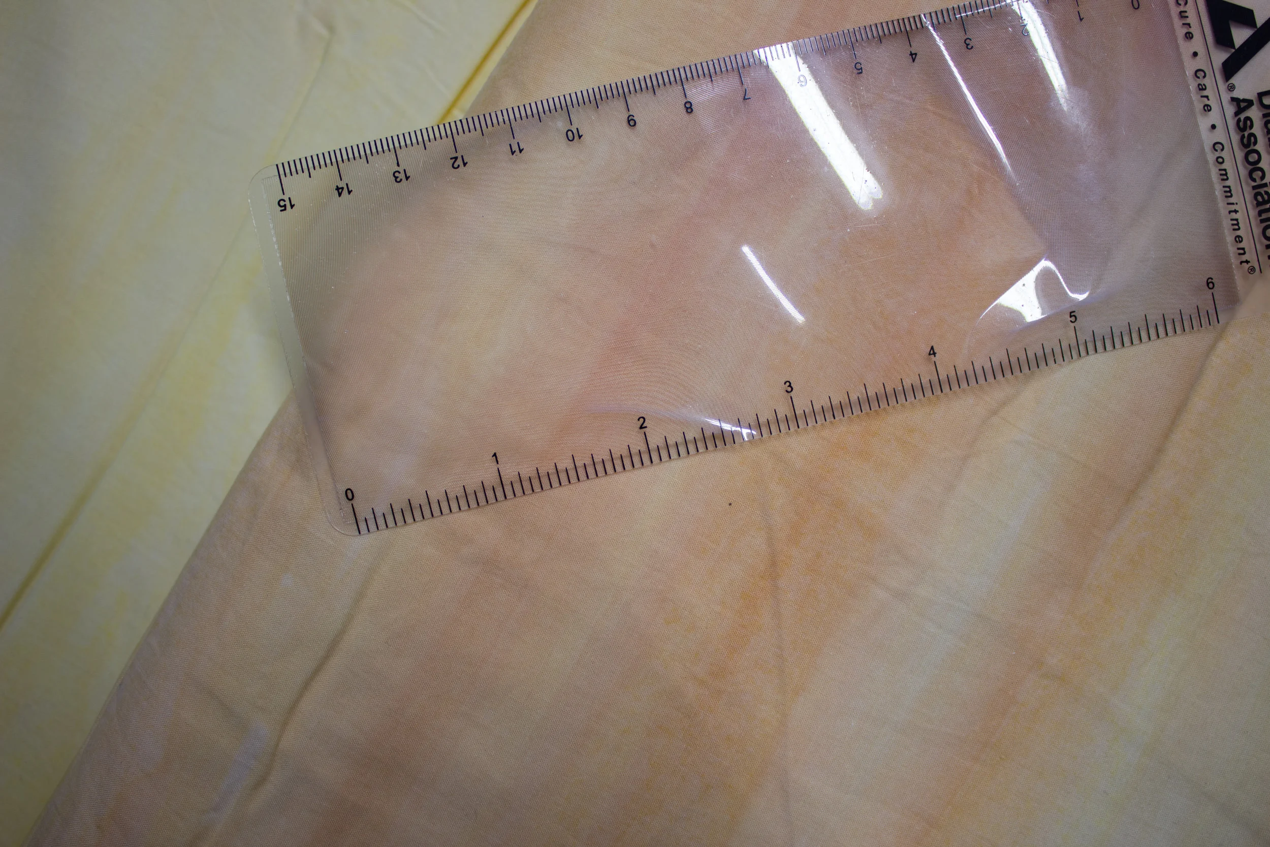 Bali Batiks -Landscape Balis - on Yellow and Peach